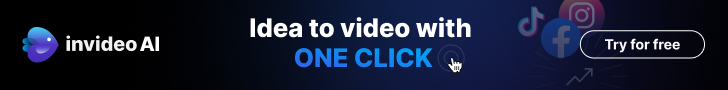 Invideo Idea to Video With One Click